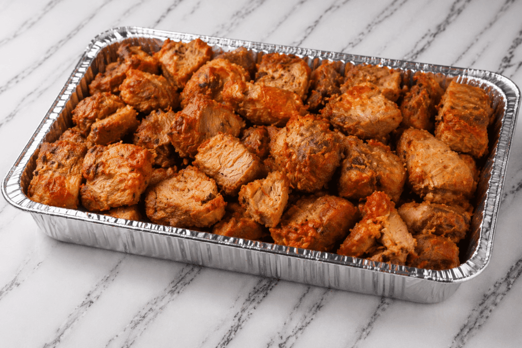 Fried Pork Chunks Tray