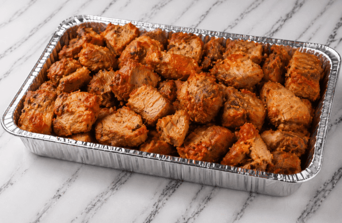 Fried Pork Chunks Tray