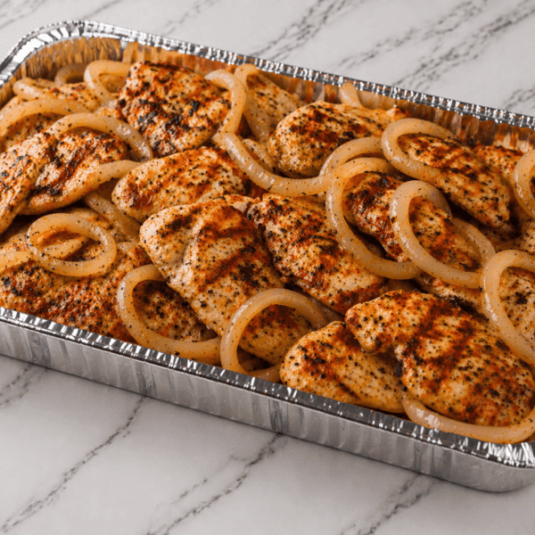 Grilled or Stewed Chicken Tray